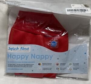 Splash About Happy Nappy Reusable Swim Diaper, Small 0-3 Months